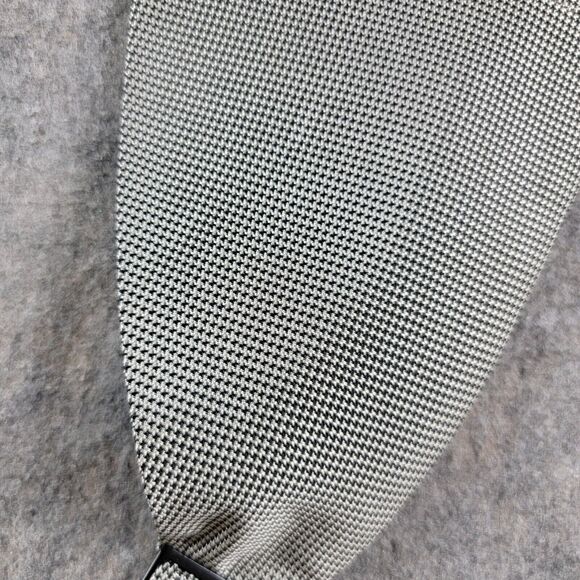 Polo Ralph Lauren Vintage Houndstooth Tuxedo Silk Cummerbund Black White S/M - Picture 3 of 9